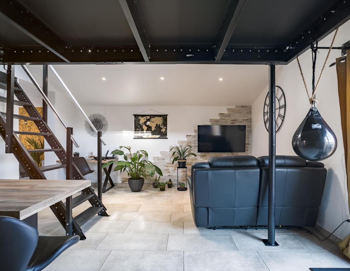 特鲁瓦Loft Avec Jardin Et Parking Prive公寓 外观 照片